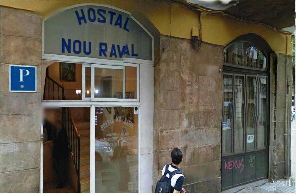 Hotel Hostal Nou Raval Barcelona Exterior foto